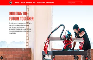 RUBI front-end project by a freelance Vue.js developer for startups.